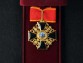 Крест ордена Святой Анны 2 степени чёрной эмали